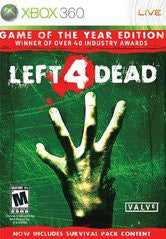 Left 4 Dead Game of the Year Edition (Xbox 360) Pre-Owned: Game and Case