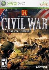History Channel: Civil War A Nation Divided (Xbox 360) Pre-Owned: Disc(s) Only