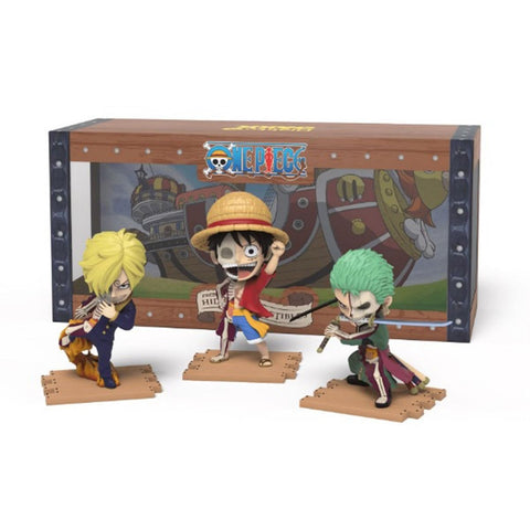 One Piece Freeny's Hidden Dissectibles Vinyl Figures 3Pc Set (Mighty Jaxx) NEW