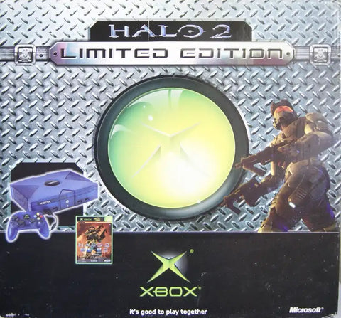 System - Blue Halo 2 Edition (Original Xbox) Pre-Owned w/ Controller and Hookups