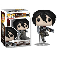 POP! Animation #1446: Attack on Titan - Final Season - Mikasa Ackermann (Funko POP!) Figure and Box w/ Protector