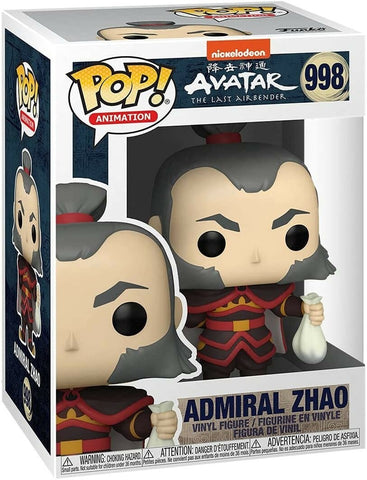 POP! Animation #998: Avatar The Last Airbender - Admiral Zhao (Nickelodeon) (Funko POP!) Figure and Box w/ Protector