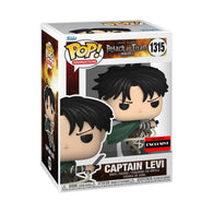 POP! Animation #1315: Attack on Titan - Final Season - Captain Levi (AAA Anime Exclusive) (Funko POP!) Figure and Box w/ Protector