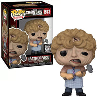 POP! Movies #1673: The Texas Chainsaw Massacre - Leatherface (Hot Topic Scare Fair ‘24 Exclusive) (Funko POP!) Figure and Box w/ Protector
