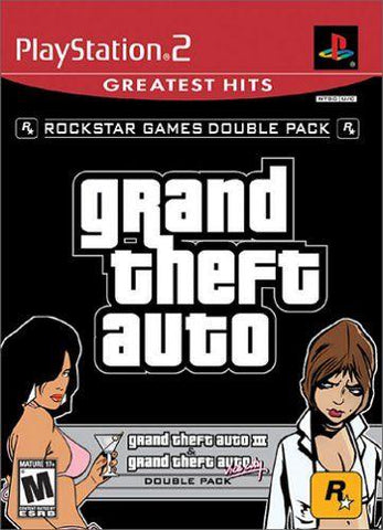 Grand Theft Auto - Vice City: Double Pack Edition (Greatest Hits) (GTA III NOT included) (Playstation 2) NEW