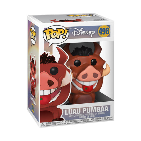 POP! Disney #498: The Lion King - Luau Pumbaa (Funko POP!) Figure and Box w/ Protector