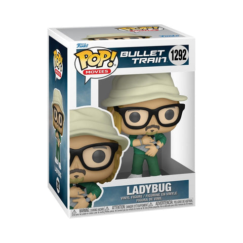 POP! Movies #1292: Bullet Train - Ladybug (Funko POP!) Figure and Box w/ Protector