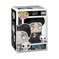 POP! Movies #986: Tim Burton's Corpse Bride - Victor with Scraps (Funko POP!) Figure and Box w/ Protector