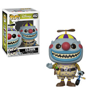 POP! Disney #452: The Nightmare Before Christmas [25 Years] (Tim Burton’s) - Clown (Funko POP!) Figure and Box w/ Protector