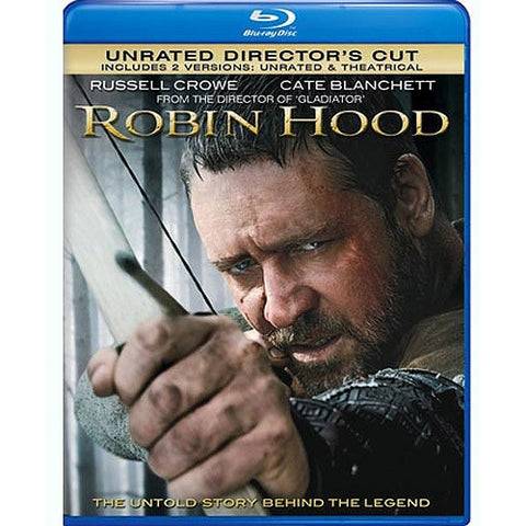 Robin Hood (Unrated Director's) (2010) (Blu-Ray / DVD Combo - Movie) Pre-Owned: Disc(s) and Case