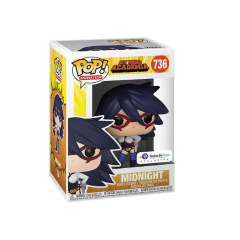 POP! Animation #736: My Hero Academia - Midnight (Galactic Toys Collectibles Exclusive) (Funko POP!) Figure and Box w/ Protector