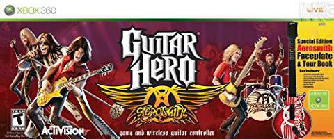 Guitar Hero - Les Paul - Wireless Controller [Aerosmith Edition] (Xbox 360) Pre-Owned