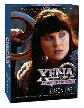 Xena: Warrior Princess (Season Five 5) (Deluxe Collector's Edition) (10 Disc Set) (DVD / Season) Pre-Owned: Discs, Case, and Box