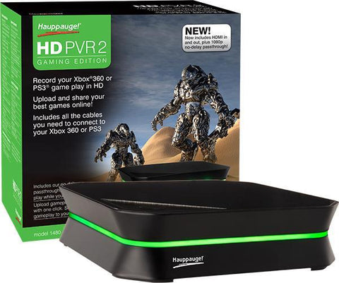 HD PVR 2 Gaming Edition - Black (Model 1480) (Hauppauge) Pre-Owned w/ Box