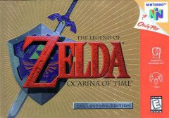 The Legend of Zelda Ocarina of Time Collectors Edition (Nintendo 64 / N64) Pre-Owned: Cartridge, Manual, and Box