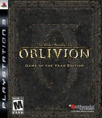 The Elder Scrolls IV: Oblivion - Game of the Year Edition (Playstation 3) Pre-Owned: Game, Manual, and Case