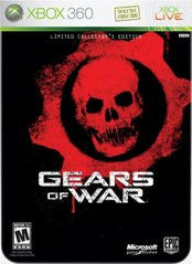 Gears of War Limited Edition (Xbox 360) Pre-Owned: Game, Bonus Disc, Manual, Art Book, and Metal Case