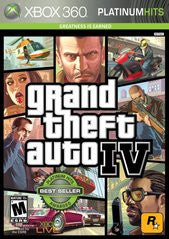 Grand Theft Auto IV (Xbox 360) Pre-Owned: Game, Manual, and Case