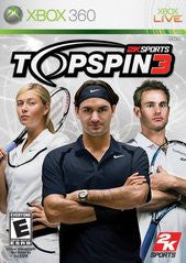 Top Spin 3 (Xbox 360) Pre-Owned: Game, Manual, and Case