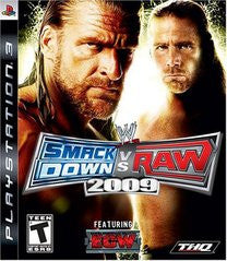 WWE SmackDown vs. Raw 2009 (Playstation 3) Pre-Owned: Game, Manual, and Case