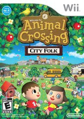 Animal Crossing City Folk (Nintendo Wii) Pre-Owned: Game, Manual, and Case
