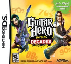 Guitar Hero On Tour Decades (Nintendo DS) Pre-Owned: Game, Manual, and Case