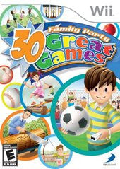 Family Party 30 Great Games (Nintendo Wii) Pre-Owned: Game, Manual, and Case