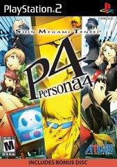 Shin Megami Tensei: Persona 4 (Playstation 2 / PS2) Pre-Owned: Game, Manual, and Case