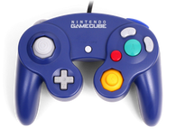 Official Wired Controller - Indigo (GameCube Accessory) Pre-Owned