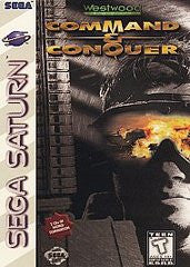 Command & Conquer (Sega Saturn) Pre-Owned: Game, Manual, and Case