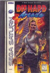 Die Hard Arcade (Sega Saturn) Pre-Owned: Game, Manual, and Case