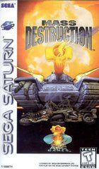 Mass Destruction (Sega Saturn) Pre-Owned: Game, Manual, and Case