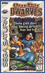 Three Dirty Dwarves (Sega Saturn) Pre-Owned: Game, Manual, and Case