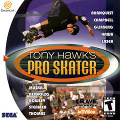 Tony Hawk's Pro Skater (Sega Dreamcast) Pre-Owned: Game, Manual, and Case