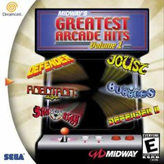 Midway Greatest Arcade Hits Vol 1 (Sega Dreamcast) Pre-Owned: Game, Manual, and Case