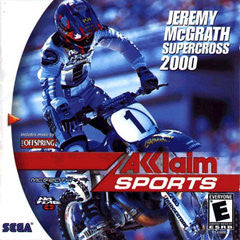 Jeremy McGrath Supercross 2000 (Sega Dreamcast) Pre-Owned: Game, Manual, and Case
