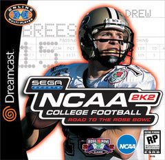 NCAA Football 2K2 (Sega Dreamcast) Pre-Owned: Game, Manual, and Case