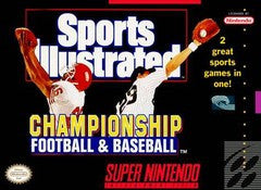 Sports Illustrated Championship Football & Baseball (Super Nintendo) Pre-Owned: Cartridge Only