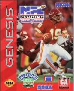 NFL Football '94 Starring Joe Montana (Sega Genesis) Pre-Owned: Game, Manual, and Case