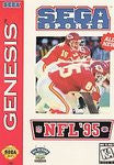 NFL '95 (Sega Genesis) Pre-Owned: Game, Manual, and Box