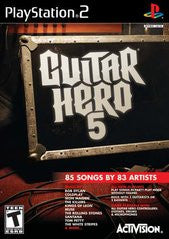 Guitar Hero 5 (Playstation 2) Pre-Owned: Game, Manual, and Case