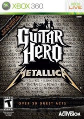 Guitar Hero Metallica (Xbox 360) Pre-Owned: Game, Manual, and Case