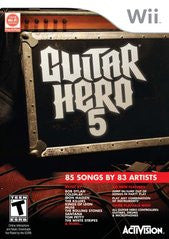 Guitar Hero 5 (Nintendo Wii) Pre-Owned: Game, Manual, and Case