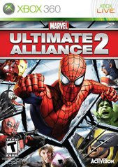 Marvel: Ultimate Alliance 2  (Xbox 360) Pre-Owned: Game, Manual, and Case