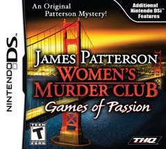 James Patterson's Women's Murder Club: Games of Passion (Nintendo DS) Pre-Owned: Cartridge Only