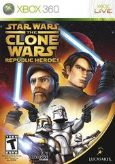 Star Wars the Clone Wars: Republic Heroes (Xbox 360) Pre-Owned: Game and Case