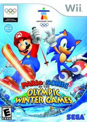 Mario and Sonic Olympic Winter Games (Nintendo Wii) Pre-Owned: Game, Manual, and Case