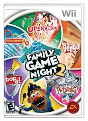 Hasbro Family Game Night 2 (Nintendo Wii) Pre-Owned: Game, Manual, and Case