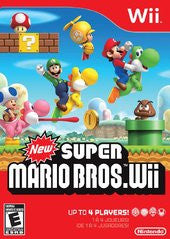 New Super Mario Bros. Wii (Nintendo Wii) Pre-Owned: Game, Manual, and Case