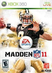 Madden NFL 11 (Xbox 360) Pre-Owned: Game, Manual, and Case